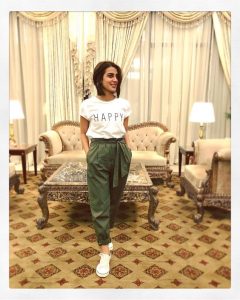 Iqra Aziz formal look